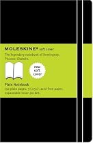 Moleskine Plain Notebook Soft Cover Pocket
