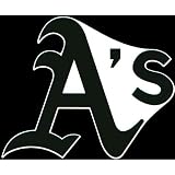 Oakland Athletics 8x8 COLOR Die Cut Window Decal