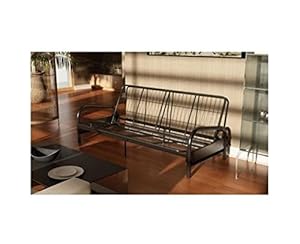 Dorel Home Products Vermont Metal Futon Frame, Black
