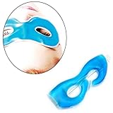 SOOTHING EYE MASK RELAXING HEADACHE RELIEF COLD COOLING GEL MIGRANE TIRED EYES