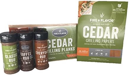 Seasoning and Spices Cedar Gift Set