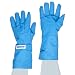 NSA G99CRBEMAMDP Nylon Taslan and PTFE Mid-Arm Waterproof Safety Glove, Cryogenic, 14" - 15" Length, Medium, Blue