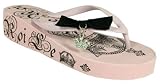 Garage Shoes - Footure - Women's Flat Sandal - Pink Size 7 UK