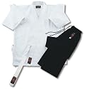 MAR Karate Uniform White Jacket & Black Trouser (100% Cotton)