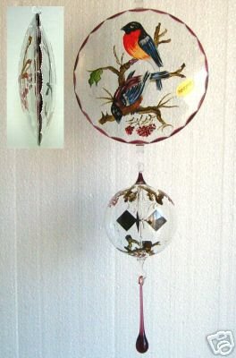 Fensterbild Linse "Gimpel"mit