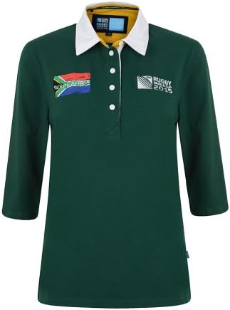 RWC 2015 Women's South Africa Rugby Jersey 10 Bottle Green