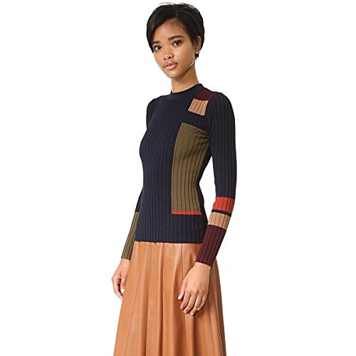 ホイッスルズ Whistles レディース ニット&セーター Ali Stripe Rib Sweater Multi [並行輸入品]