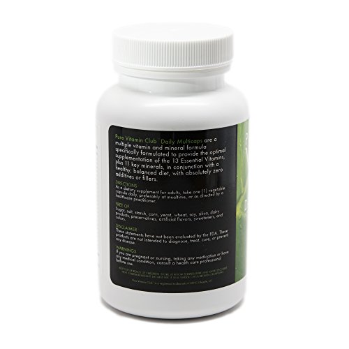 Daily Multivitamins 90 Day Supply NO Fillers, NO Binders, NO Added