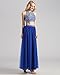 Bridesmay Women's Long Tulle Skirt Maxi Prom Evening Gown Two Way Formal Skirt