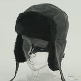 Youth Vinyl Trooper Hat - Black