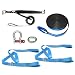 Sports : Slackstar SL81779-10 Slackline Set "web distance" f&uuml;r Fortgeschrittene, blau, 10 m