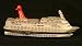 Bon Voyage Cruise Ship Oceanliner Hinged Trinket Box phb