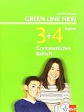: Green Line New - Ausgabe Bayern. Englisches Unterrichtswerk für Gymnasien: Green Line New 3 und 4. Grammatisches Beiheft. Bayern: Englisch für Gymnasien