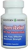 Hem - Relief - 36 Vegetable Capsules