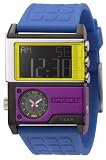 Diesel Analog/Digital Blue Silicone Strap Men's Watch #DZ7148