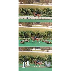 Breyer Horses: Stablemates - Eventing Play Set by Reeves International Inc.