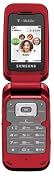 Samsung t229 Active Phone, Red (T-Mobile)