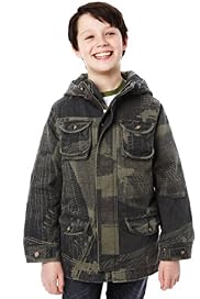 Limited Pure Cotton Abstract Print Parka with Stormwear™