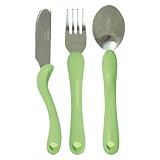 Green Sprouts Eco-friendly  Toddler Cutlery Set, Sage