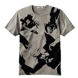 ＵＴ　エヴァンゲリオン　影　Tシャツ　灰M