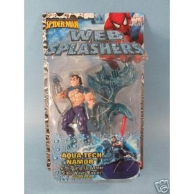 Spider-Man Web Splashers HYDRO BLAST 2006 - Aqua Tech Namor MOC