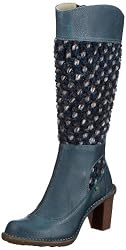El Naturalista N529, Damen Fashion Stiefel, Blau (Egeo), EU 40