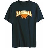 T-Shirt Mens Navy Blue  Belize Baseball  Countries