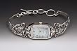Silver Spoon Mother of Pearl Rectangular Unique Watch Phoebe