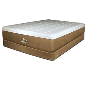 SilverRest Sleep Products Luxury Grand Therapeutic 14-Inch Memory Foam Mattress with Dual AirFlow, 7-Inch 5.3-Pound High-Density Memory Foam, Queen Size