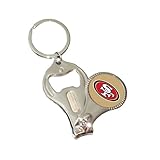 NFL 3-in-1 Nailclipper Keychain