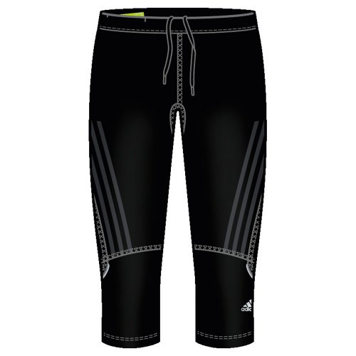 Adidas Damen 3/4 Tights Supernova, black/black, 42, V10867 Preisvergleich