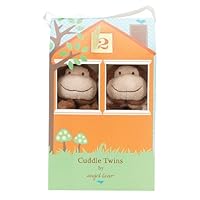Angel Dear Cuddle Twin Set, Brown Monkey