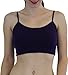 ToBeInStyle Women's Spaghetti Sports Tank Top Bralette w/o Padding or Underwire