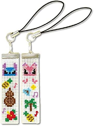 Orimupasu spinning Disney cross stitch kit Strap Key Chain stitch &amp; angell ST34