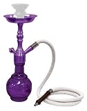  : All Purple Jr hookah with case 1 hose