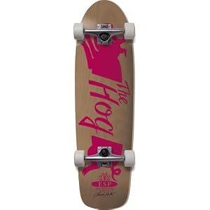 Element The Hog Shape by Chuck Hults Thriftwood Skateboard (Width 8.5 30.125) by