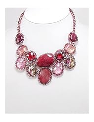 Agate Necklace In Zinc