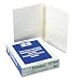 Oxford 57704 Twin Pocket Portfolios with Three Tang Fasteners, White, 25 per Box