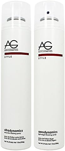 AG Hair Ultradynamics &amp; Aerodynamics Finishing Spray 10oz "Set"