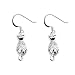 FOJO's Sterling Silver Filigree Cat Earrings