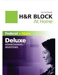 Software: H&R Block At Home 2011 Deluxe + State - Block Financial