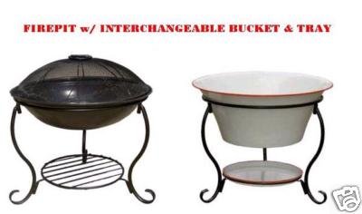 Fire Pit & Beverage Tub