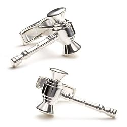 Sterling Legal Gavel Cufflinks