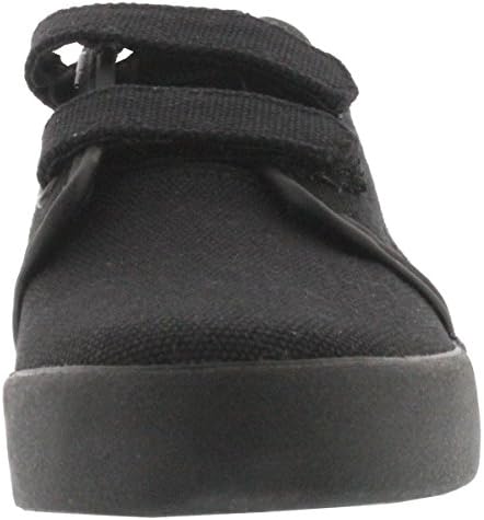 Polo By Ralph Lauren Boys' Ethan EZ 2-Strap Sneaker Black 2 M US