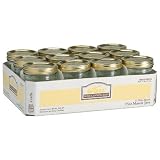Kerr 0518 wide mouth mason jar pint, 16oz(case of 12)