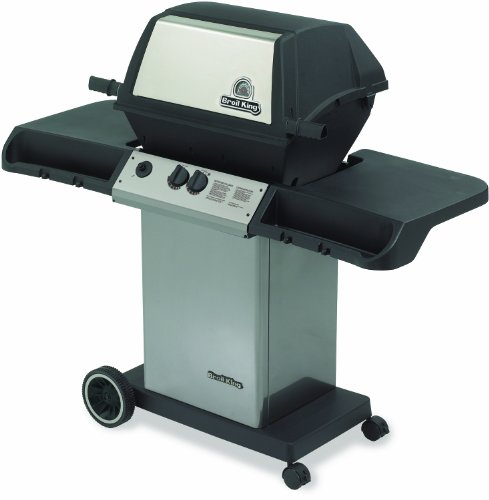 Broil King 934654 Monarch 20 Liquid Propane Gas Grill, Stainless Steel/Black