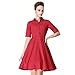 Heroecol® 50s 60s Vintage Retro Short Sleeve Swing Rockabilly Dress