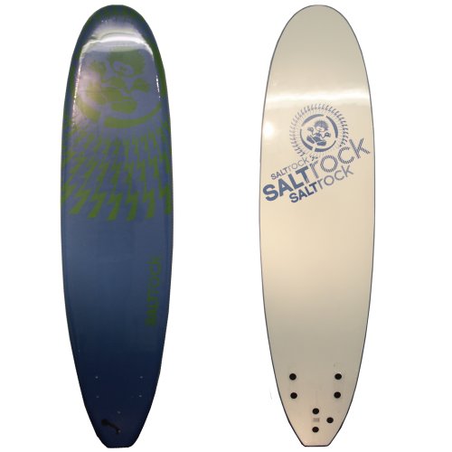 Saltrock Wallop Soft Surfboard - Blue, 7ft