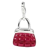 charms SilberDream Tasche pink Charm 925 Sterling Silber Charms Anhänger für Armband Kette Ohrring FC628