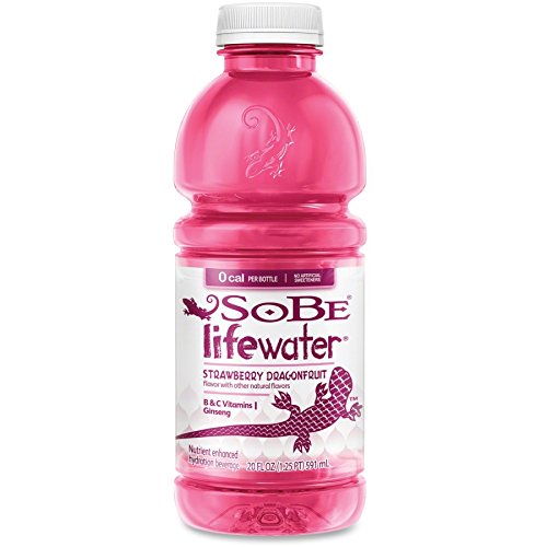 Sobe Lifewater - Strawberry Dragonfruit - 20 oz (Pack of 24)